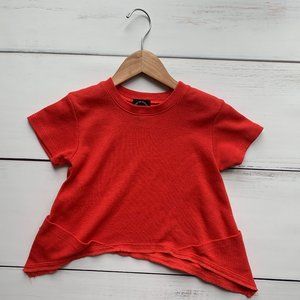 N/H Popover shirt in Poppy sz 7/8